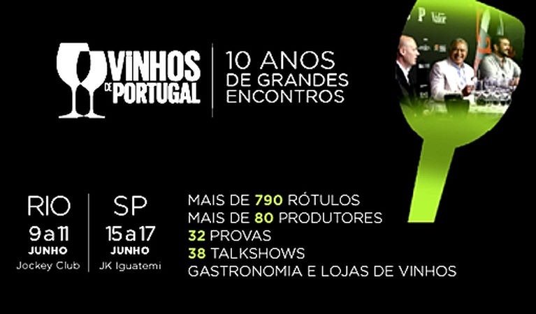 10ª edição de ''Vinhos de Portugal'' começa dia 15, no shopping JK Iguatemi