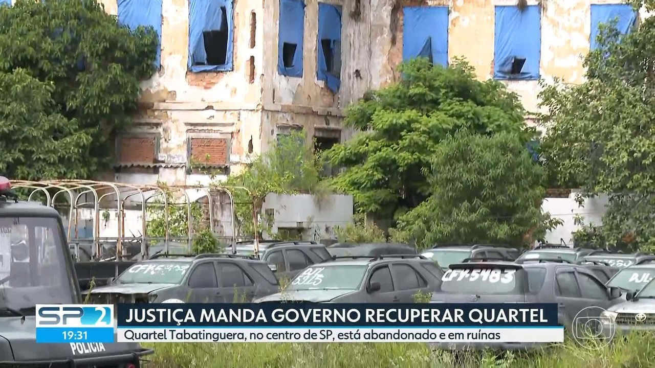 Justi�a manda governo recuperar quartel hist�rico em ru�nas no Centro de SP
