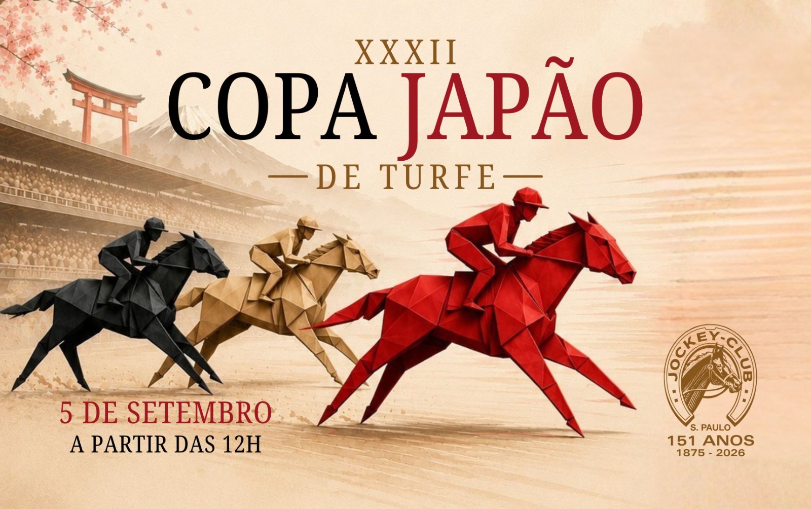 XXXII Copa Japão de Turfe 2026 celebra a amizade entre Brasil e Japão com esporte, cultura e tradição