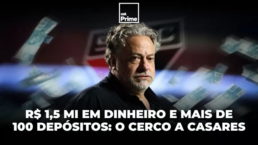 São Paulo: Polícia investiga R$ 1,5 mi recebidos em dinheiro por Casares