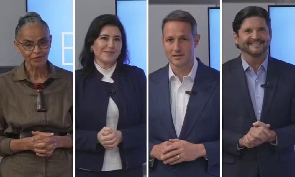 Datafolha para o Senado em SP: Marina Silva, 15%; Simone Tebet, 14%, Derrite, 12%; André do Prado, 12%