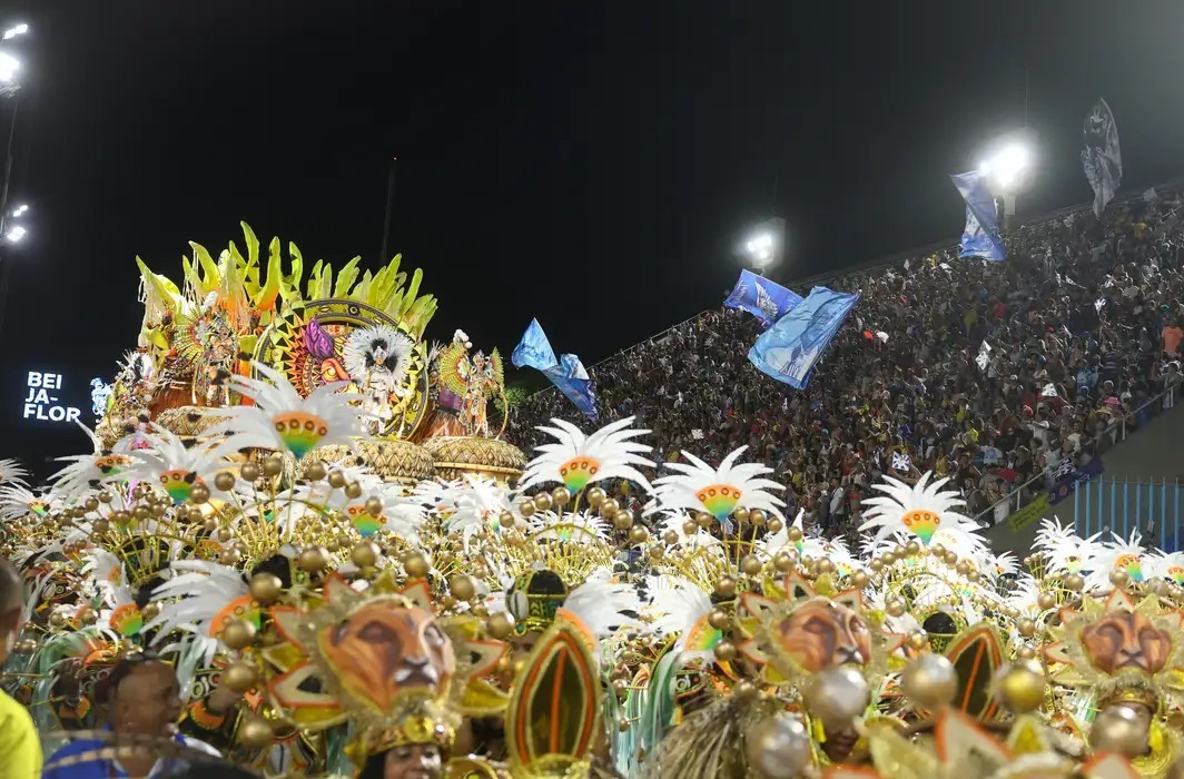 Beija-Flor  campe do Carnaval carioca, na despedida das pistas do seu maior intrprete