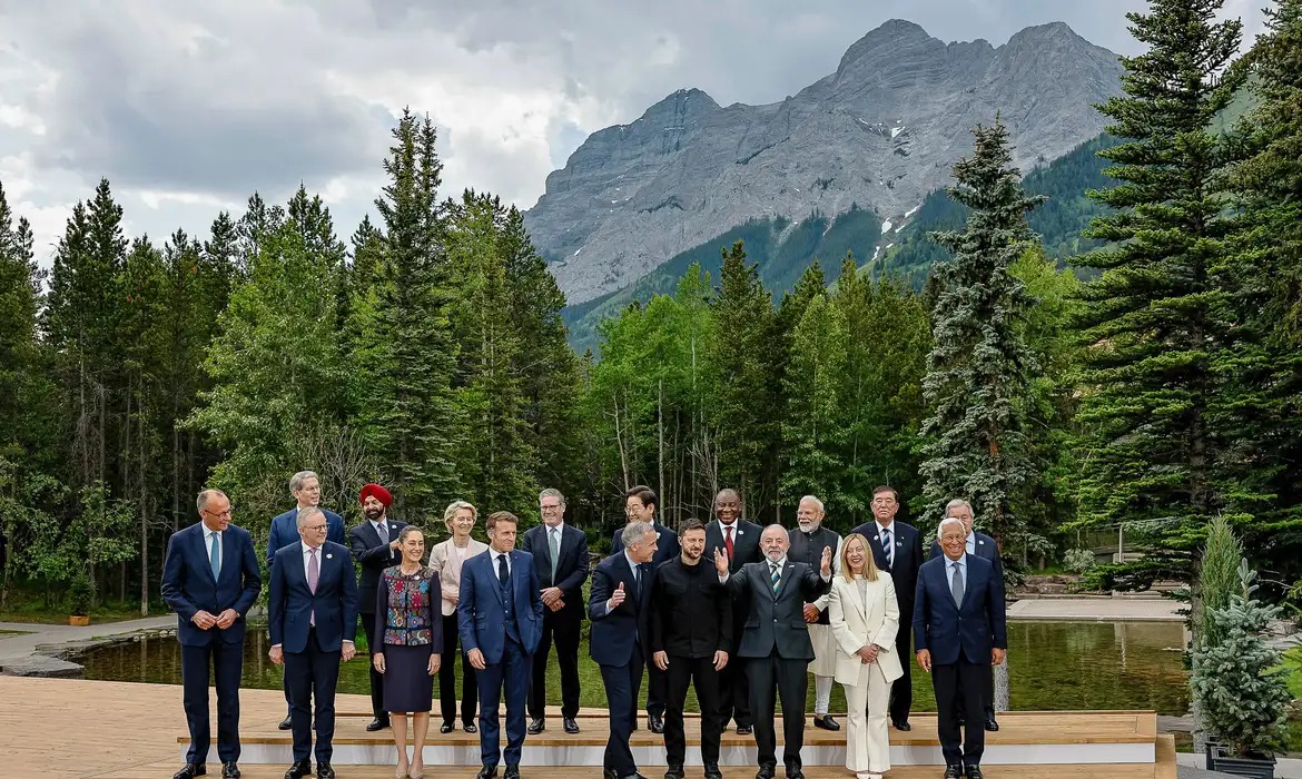 Na Cpula do G7, Lula defende a volta do protagonismo da ONU