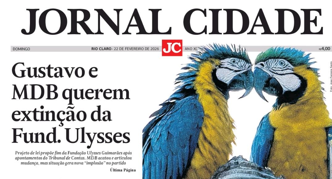 Jornal Cidade de Rio Claro: Gustavo e MDB querem extin��o da Funda��o Ulysses