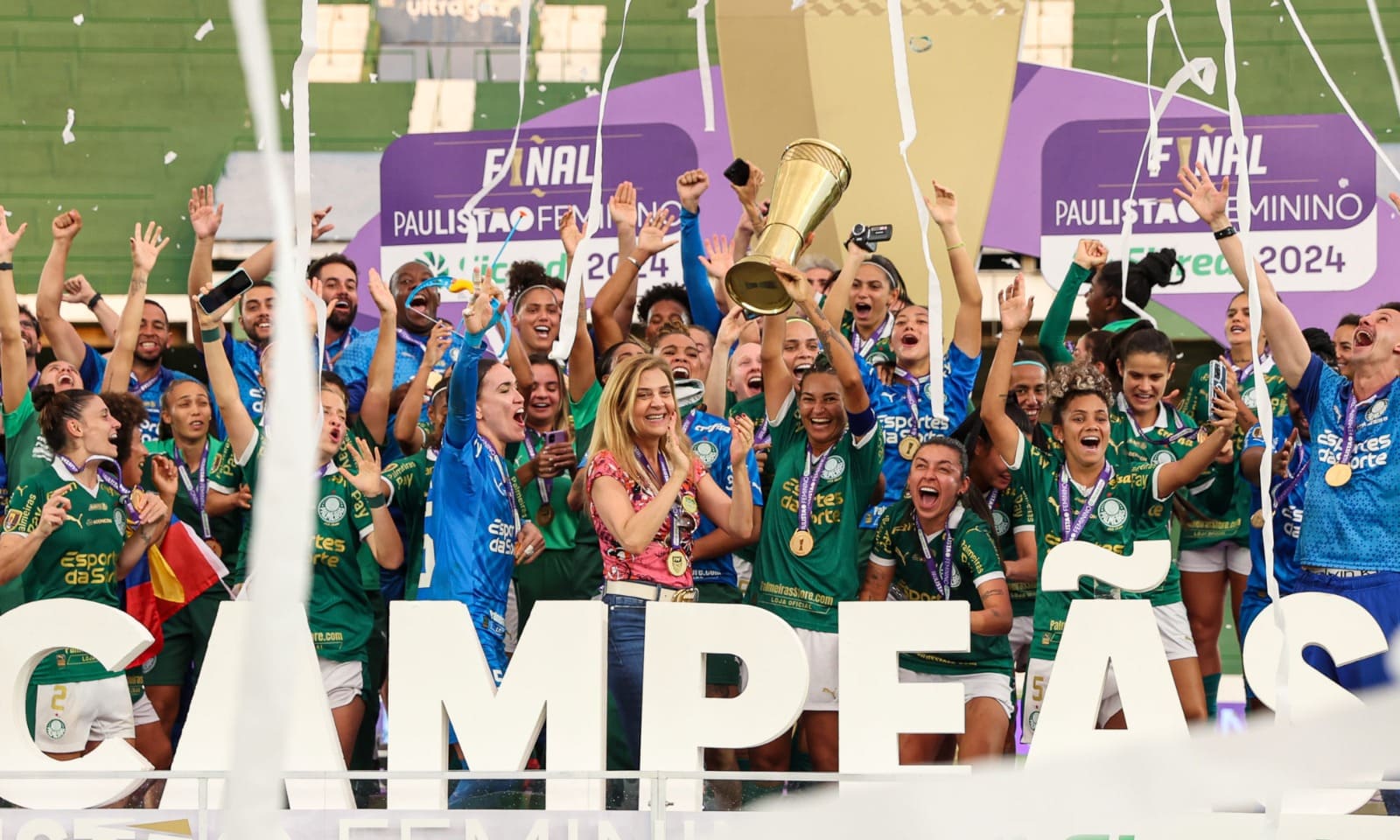 Palmeiras supera Corinthians e conquista o Paulisto Feminino 2024