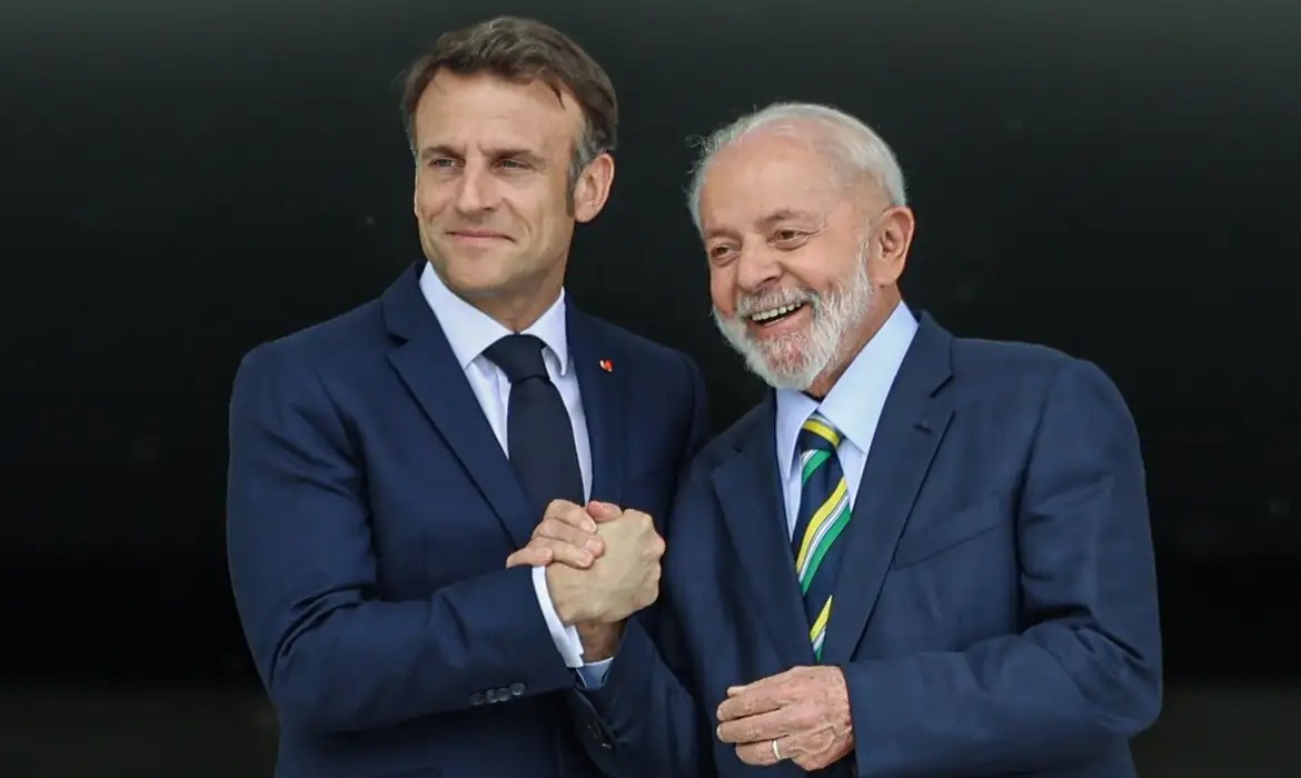 Em Paris, Lula se rene com Macron para discutir Mercosul, Rssia x Ucrnia e Oriente Mdio