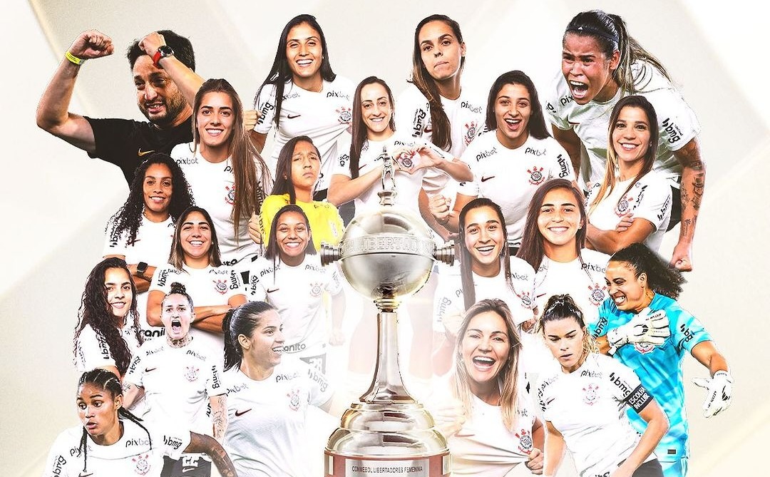 Brabas do Corinthians vencem o Palmeiras e são tetracampeãs da Libertadores feminina