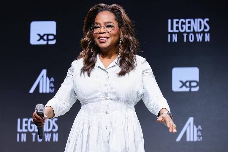 Oprah ganha status de popstar em evento da XP em So Paulo