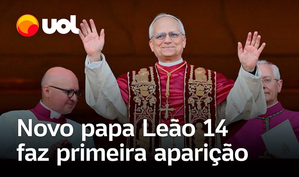 Novo papa: escolhido no Vaticano  o norte-americano Robert Prevost