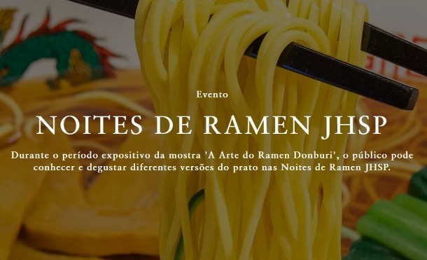 Japan House promove ''Noites de Ramen'', com vários restaurantes