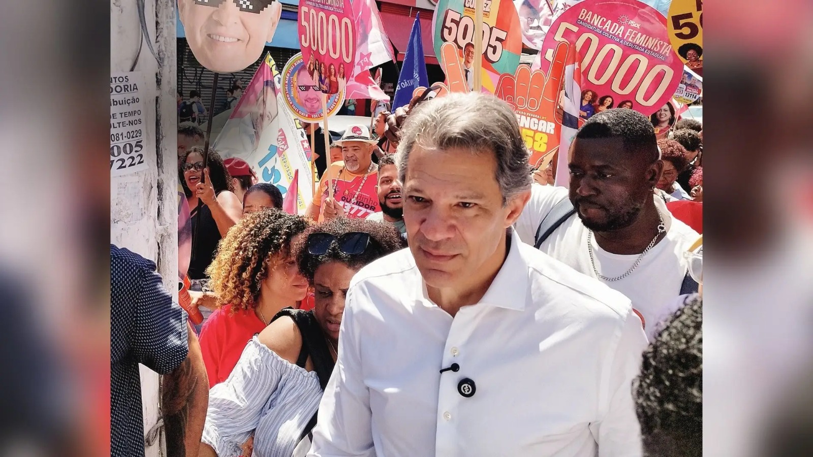 Desempenhos ruins de Lula e Haddad em S�o Paulo acendem alerta na campanha do PT