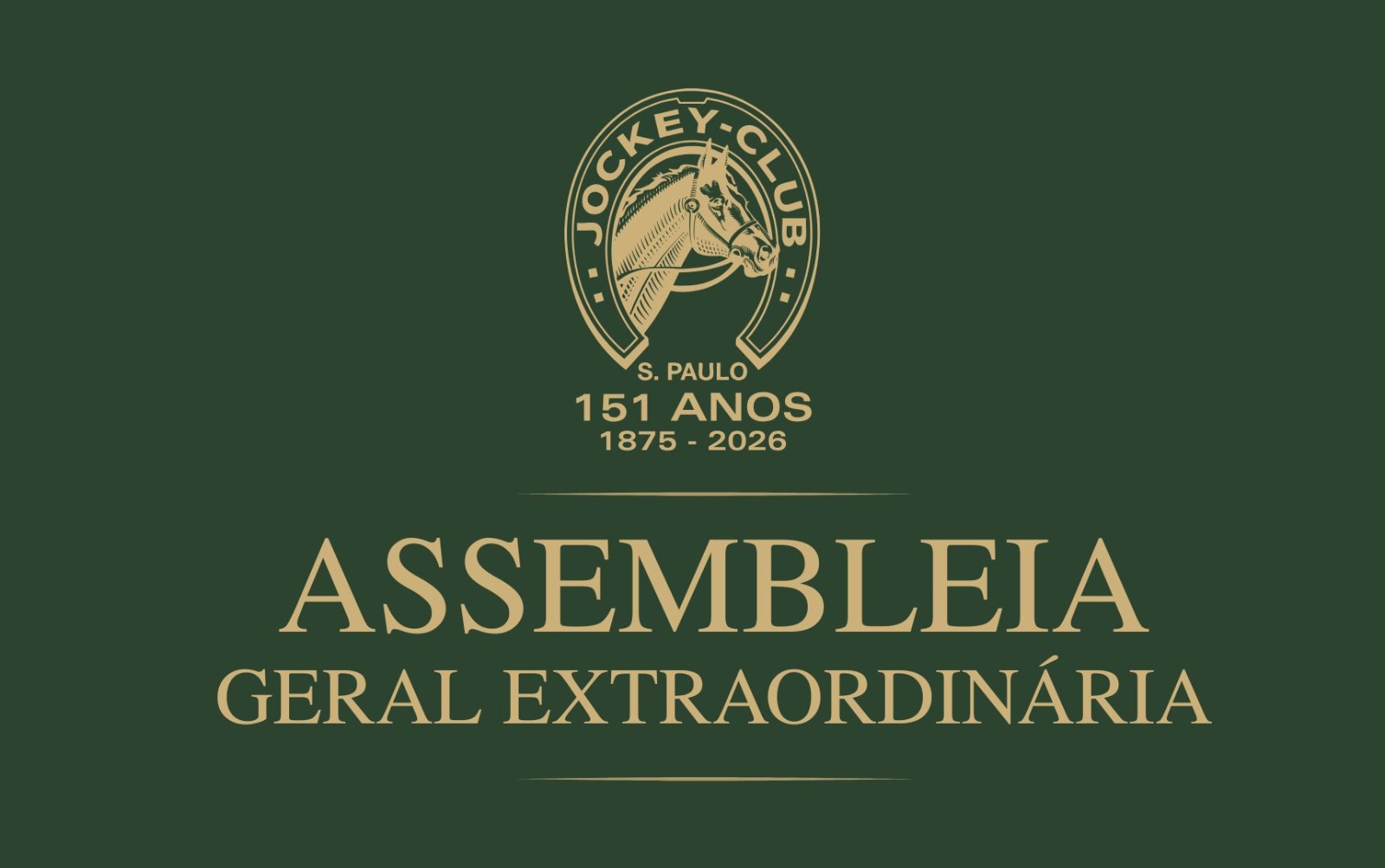 Futuro do Jockey Club de São Paulo será decidido nesta quarta, em Assembleia Geral Extraordinária