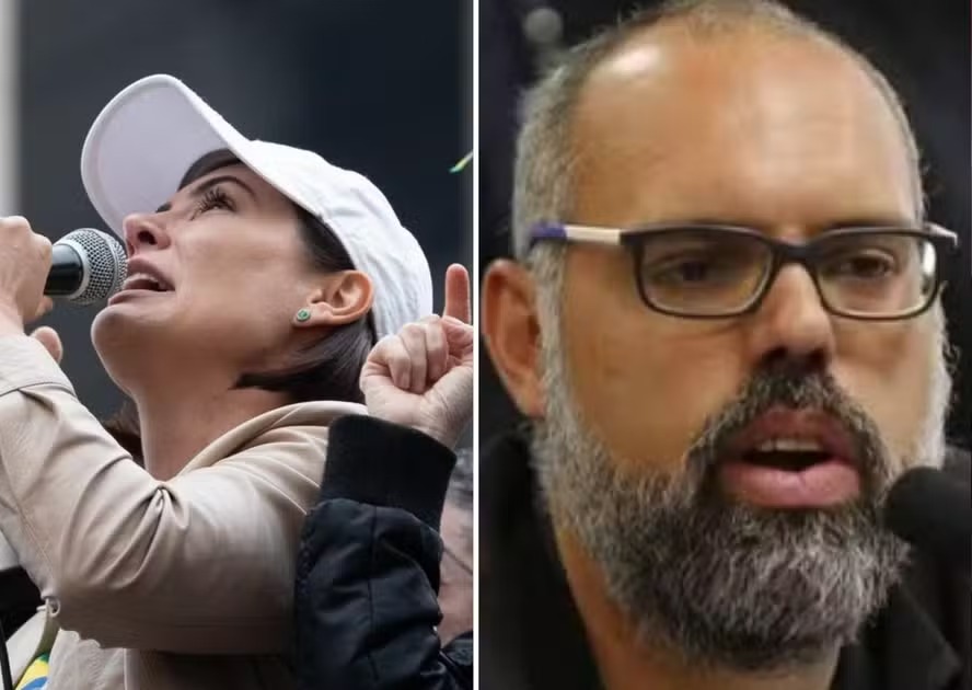 Michelle curte coment�rio sobre Tarc�sio 'CEO', � criticada por Allan dos Santos e reage: 'Acusa��es levianas e injustas'