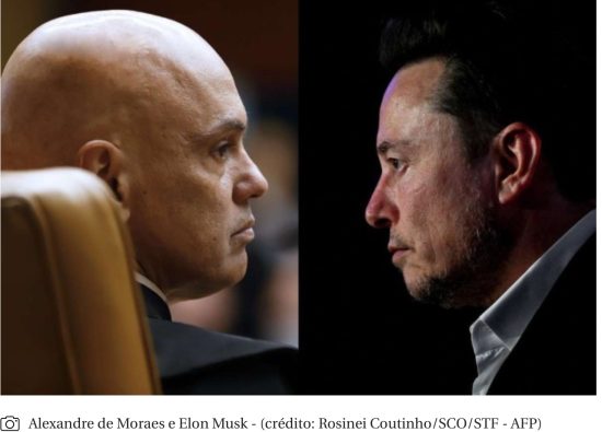 Nas entrelinhas: Guerra nas estrelas - Musk escala crise com Moraes, por Luiz Carlos Azedo