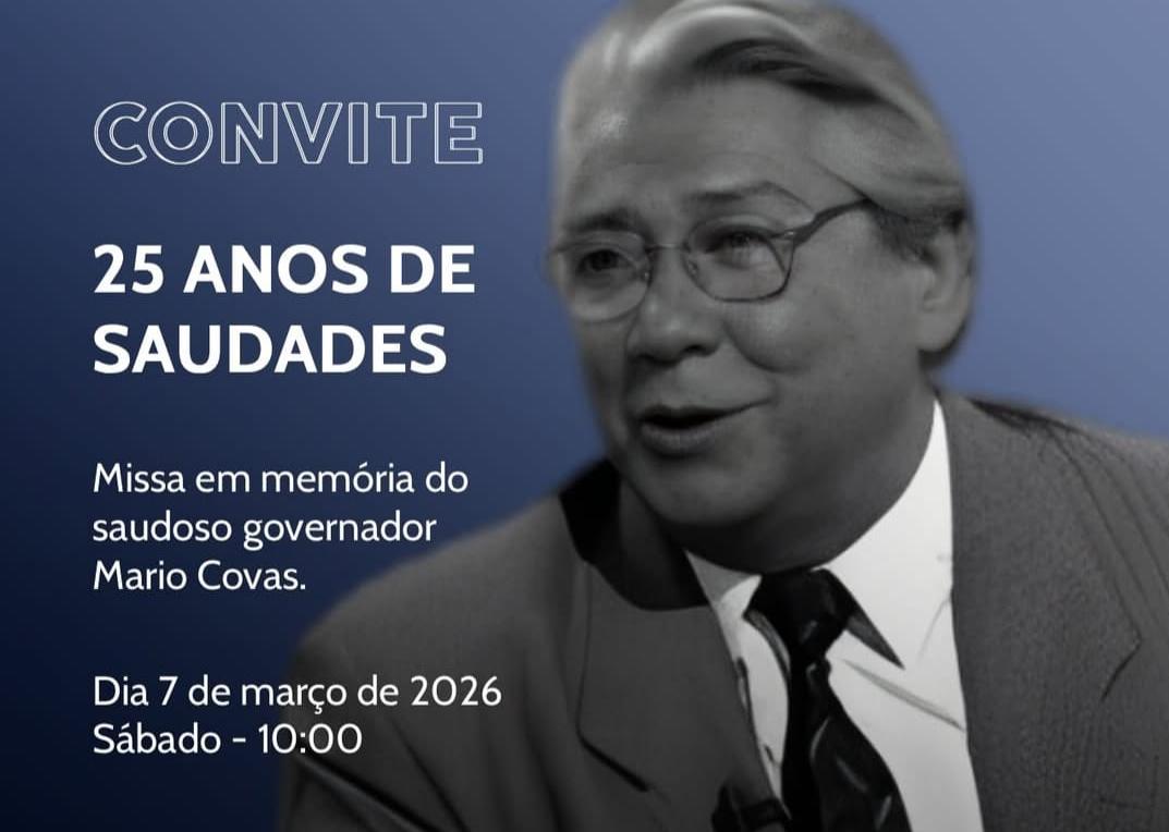 Missa em mem�ria de M�rio Covas ser� neste s�bado, em SP