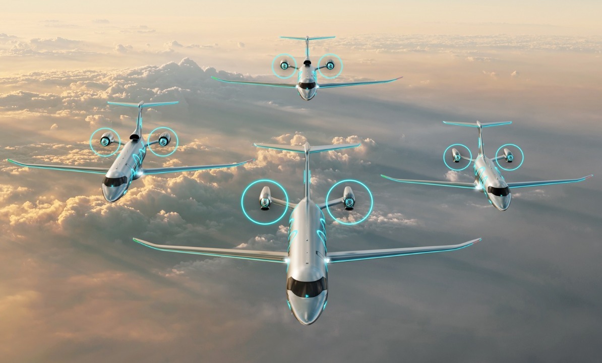 Embraer apresenta a ''aviação do futuro'', com previsão de jatos para 2030