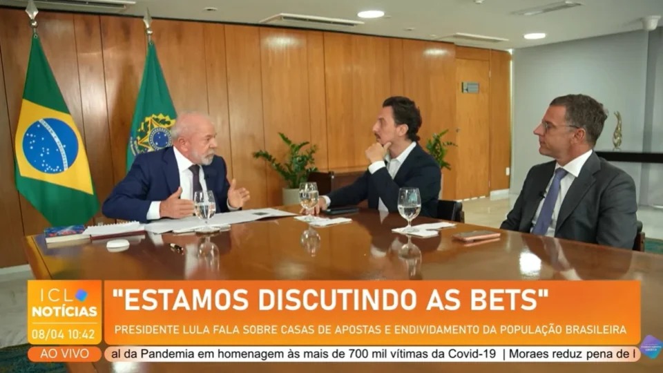 'Se depender de mim a gente fecha as bets', diz Lula, em entrevista ao ICL