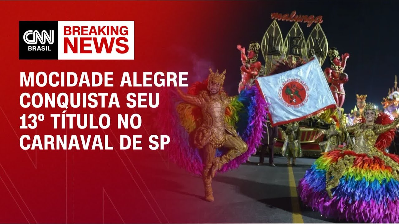 Carnaval 2026: Mocidade Alegre é campeã do Grupo Especial de SP