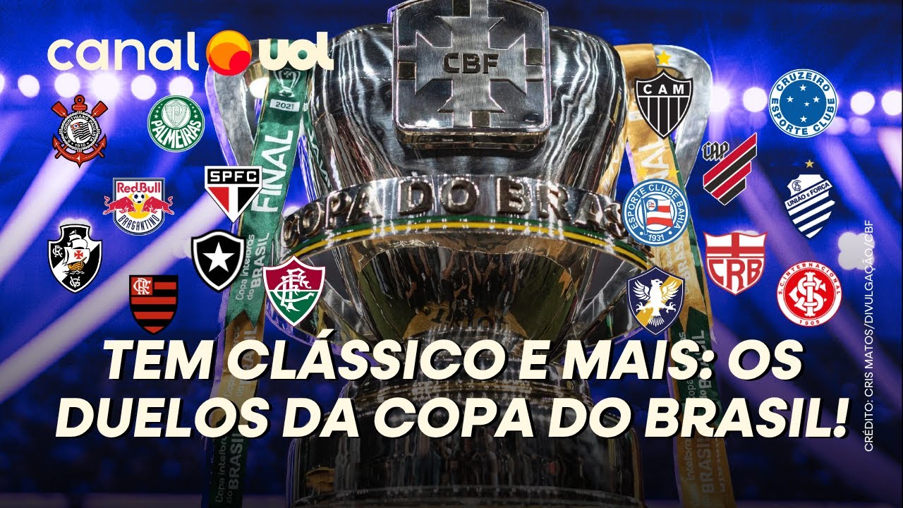 Copa do Brasil ter Palmeiras x Corinthians e Fla x Atltico-MG; veja jogos