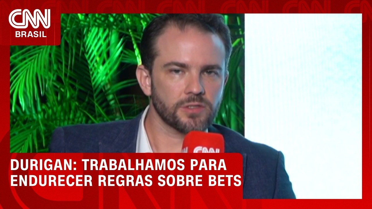 À CNN, Durigan diz 'trabalhar para endurecer regras sobre bets'