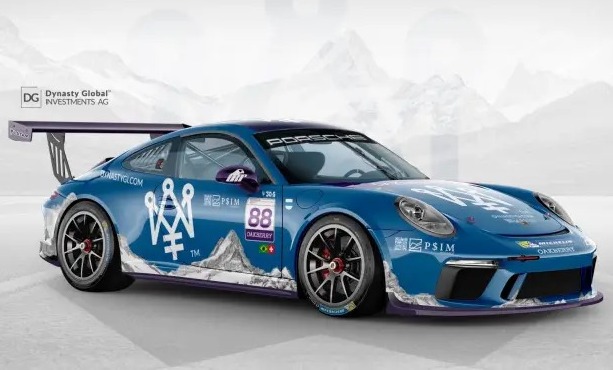 Equipe da Porsche Cup será patrocinada pela Dynasty Global, da cripto D¥Ns