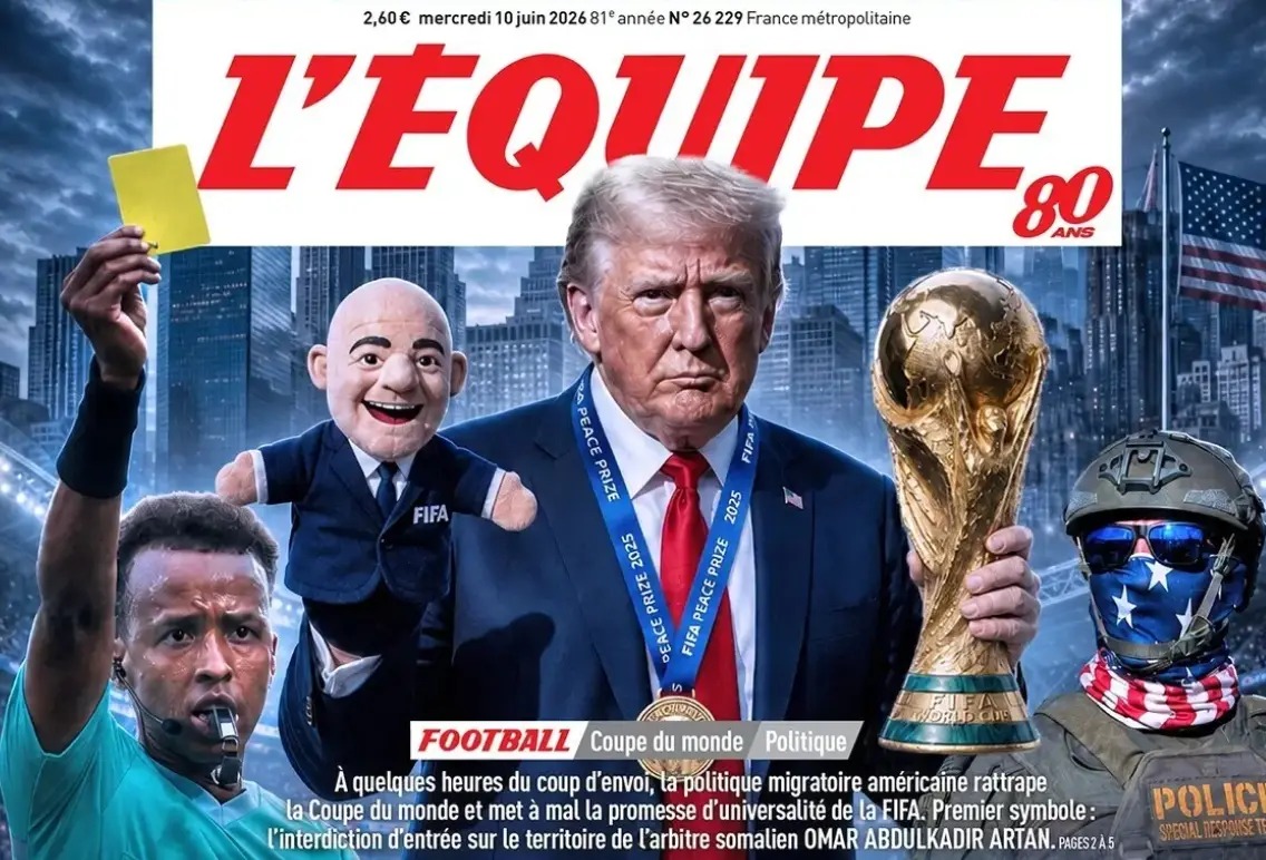 Infantino marionete de Trump? Jornal francês ironiza política dos EUA na Copa