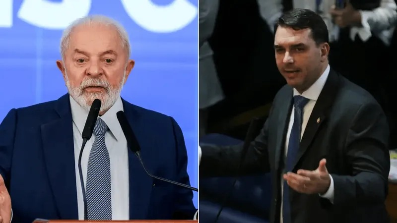 Paraná Pesquisas: Lula tem 45,3% de rejeição; Flávio Bolsonaro 44,7%