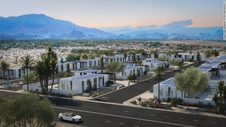 The first 3D-printed housing community in the US is being built in the California desert