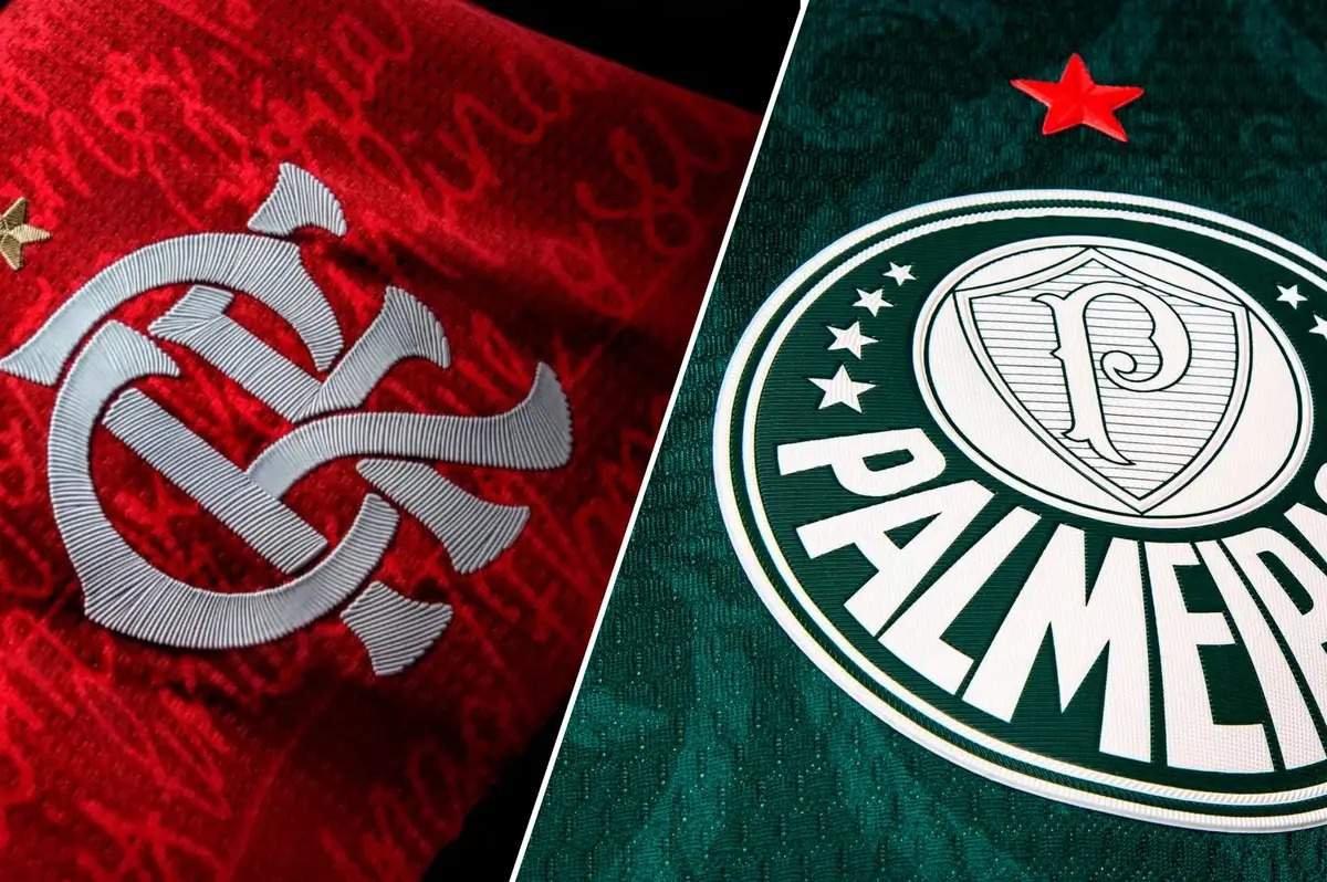 Flamengo x Palmeiras fazem uma pr�via da disputa do t�tulo do Brasileir�o 2026
