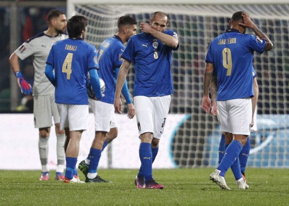 Pela segunda vez consecutiva, Itália fora da Copa do Mundo