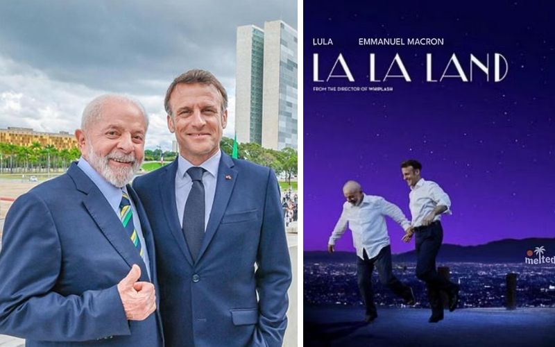 Macron sobre a visita ao Brasil e a comparao ao filme La La Land: ''foi um casamento!''