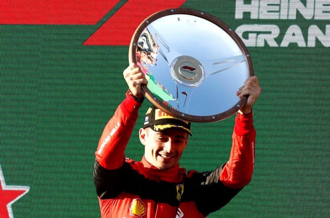 Charles Leclerc, da Ferrari, vence GP da Austrália de F-1