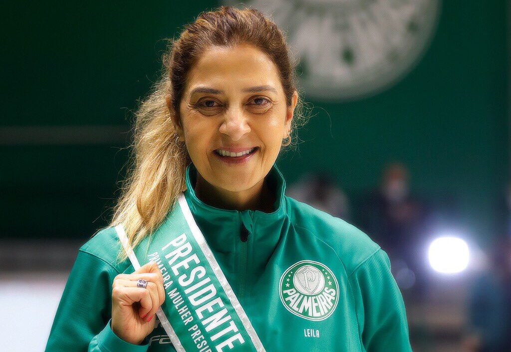 Empresria Leila Pereira  eleita presidente do Palmeiras