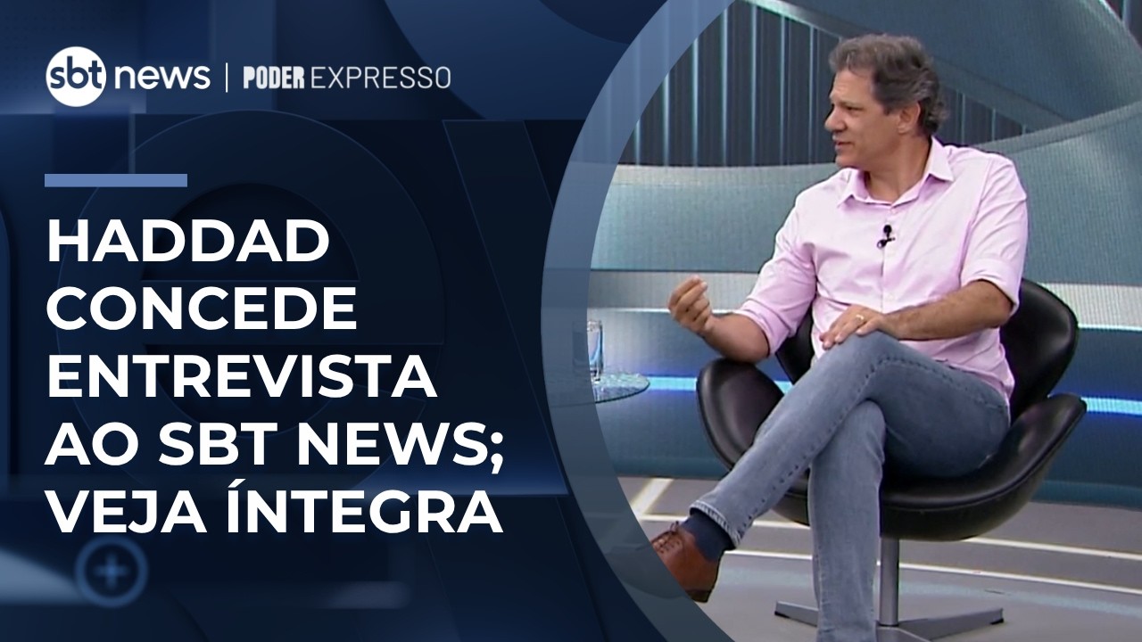 Fernando Haddad fala sobre o agronegócio em entrevista ao SBT
