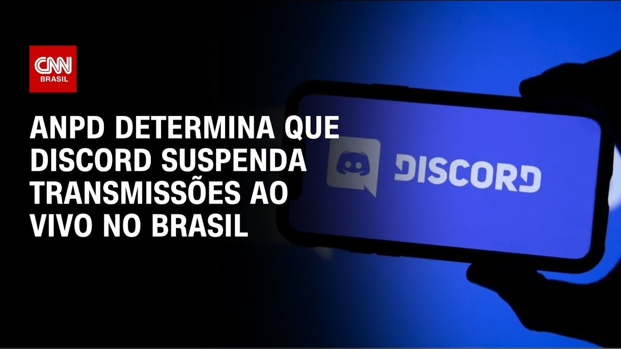 Ag�ncia determina que Discord suspenda transmiss�es ao vivo no Brasil