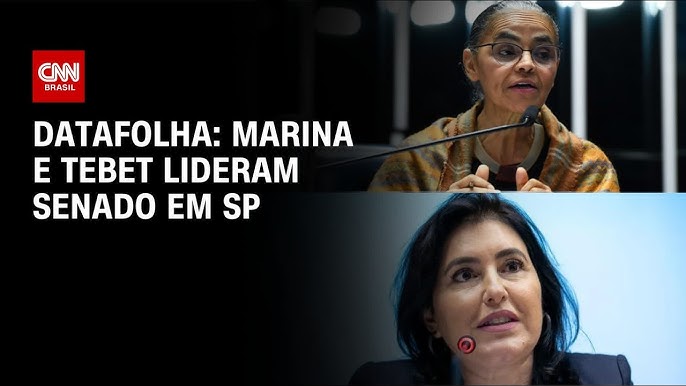 Datafolha: Marina e Tebet lideram disputa ao Senado em São Paulo