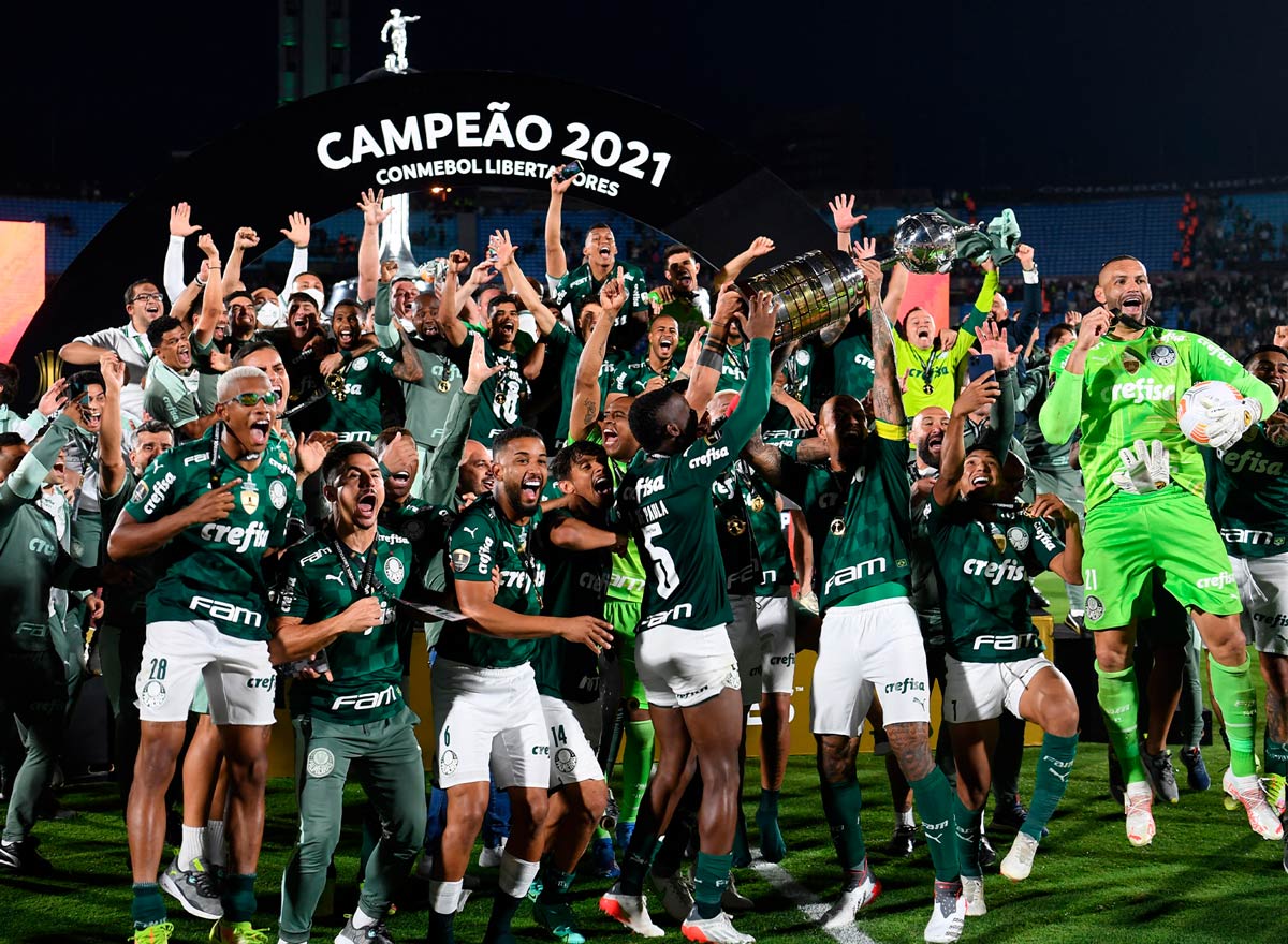 Palmeiras  tricampeo da Copa Libertadores da Amrica