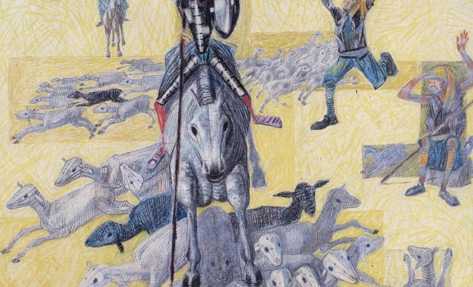 Dom Quixote, por Drummond e Portinari