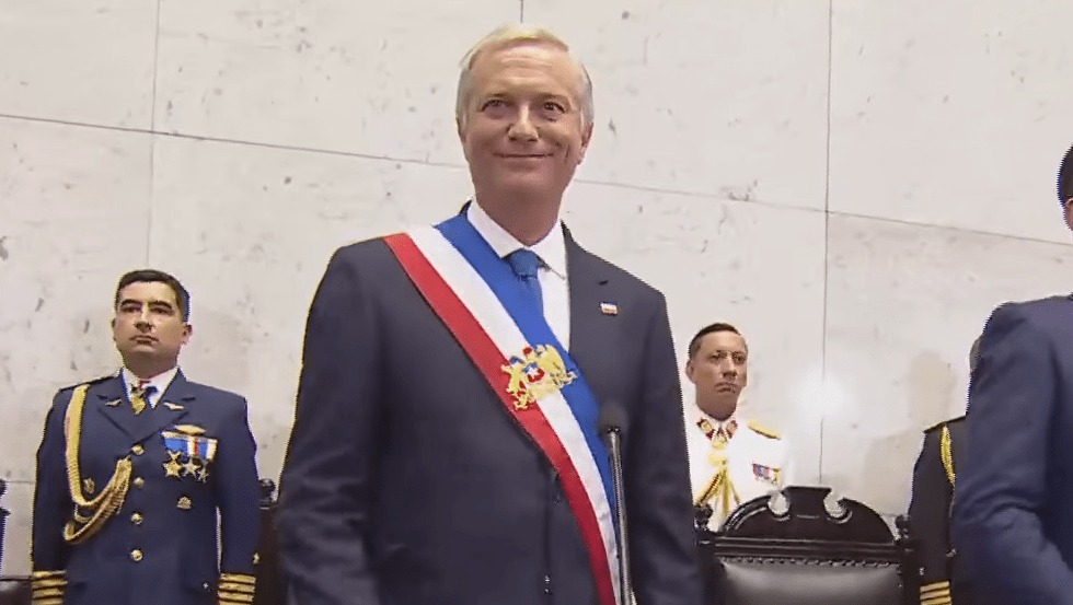 Jos� Antonio Kast toma posse como presidente do Chile
